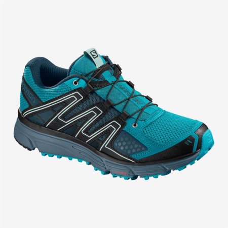 Salomon X-MISSION 3 W Womens Running Shoes Turquoise UK DCFH